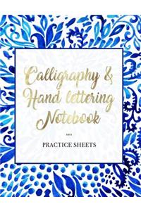 Calligraphy & Hand Lettering Notebook Practice Sheets