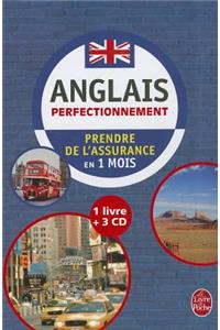 Coffret Anglais Perfectionnement Livre 3 CD