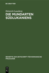 Mundarten Südlukaniens