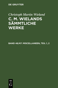 Miscellaneen, Teil 1, 2