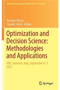 Optimization and Decision Science: Methodologies and Applications: Ods, Sorrento, Italy, September 4-7, 2017