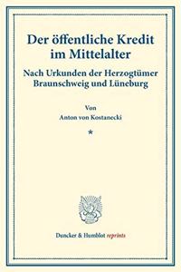 Der Offentliche Kredit Im Mittelalter