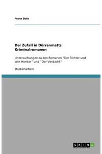 Der Zufall in Dürrenmatts Kriminalromanen