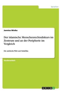 islamische Menschenrechtsdiskurs im Zentrum und an der Peripherie im Vergleich