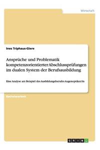 Ansprüche und Problematik kompetenzorientierter Abschlussprüfungen im dualen System der Berufsausbildung