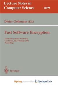 Fast Software Encryption