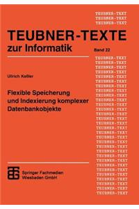 Flexible Speicherung und Indexierung komplexer Datenbankobjekte