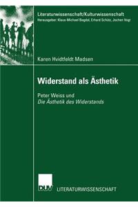 Widerstand ALS Ästhetik