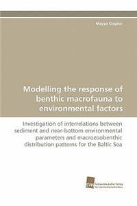 Modelling the Response of Benthic Macrofauna to Environmental Factors