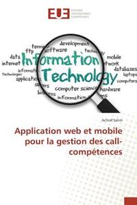 Application web et mobile pour la gestion des call-compétences