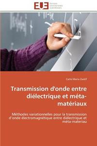 Transmission d'Onde Entre Diélectrique Et Méta-Matériaux