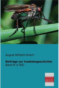 Beitrage Zur Insektengeschichte