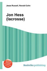 Jon Hess (Lacrosse)
