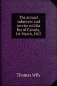 THE ANNUAL VOLUNTEER AND SERVICE MILITI