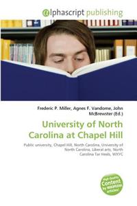 University of North Carolina at Chapel Hill