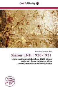 Saison Lnh 1920-1921