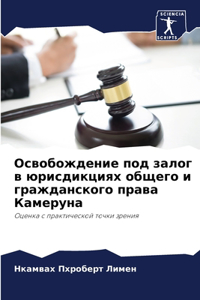 Освобождение под залог в юрисдикциях обще