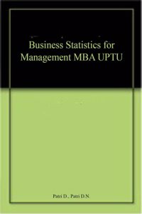 Business Statistics for Management MBA UPTU