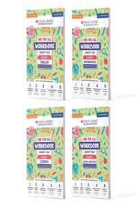 Oswaal One For All Workbook Concept Wise Class-4 English, Math, Science & General Knowledge (Set Of 4 Books) (For Latest Exam)