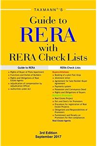 Guide to RERA with RERA Check Lists