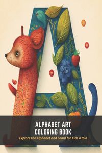 Alphabet Art Coloring Book