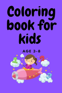 Coloring book for kids age (3-8 )1000 number