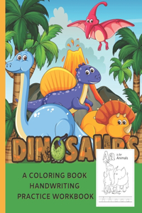 A Coloring Book Handwriting Practice Workbook