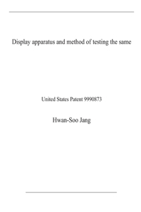 Display apparatus and method of testing the same