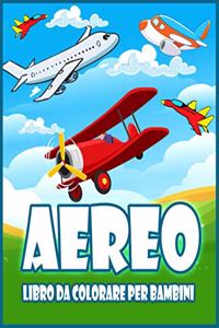Aereo Libro Da Colorare Per Bambini