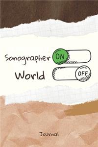 Sonographer On Word Off Journal