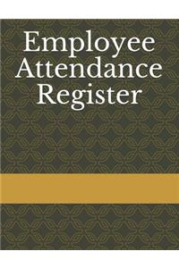 Employee Attendance Register