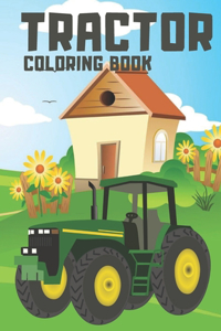 Tractor Coloring Book