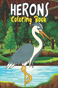 Herons Coloring Book