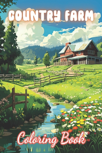 Country Farm Coloring Book