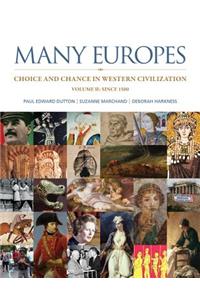 Many Europes, Volume 2 with Connect Plus Access Code