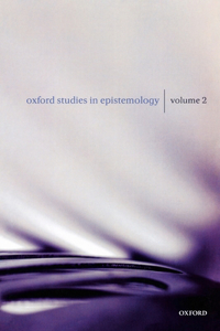 Oxford Studies in Epistemology