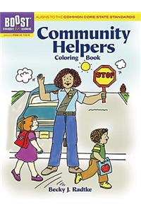 Community Helpers Coloring Book, Grades Pre-K to K