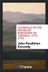 Journals of the House of Burgesses of Virginia, 1619-1776