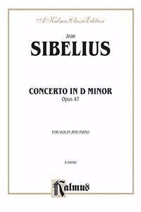 SIBELIUS VIOLIN CONCERTO OP47 V