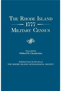 Rhode Island 1777 Military Census