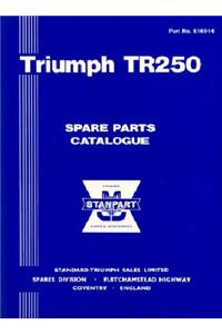 Triumph TR250 Spare Parts Catalogue