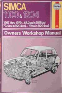 Simca 1100 & 1204 67-79