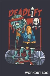 Deadlift Gym Rat Workout Log