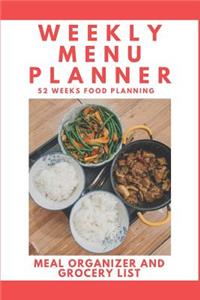 Weekly Menu Planner