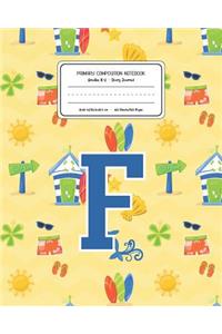 Primary Composition Notebook Grades K-2 Story Journal F