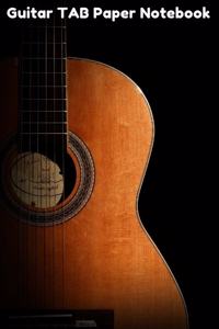 Guitar TAB Paper Notebook