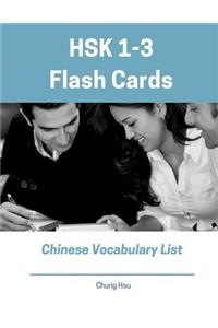 Hsk 1-3 Flash Cards Chinese Vocabulary List