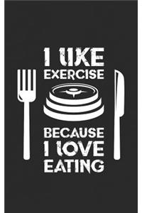 I Like Exercise Because I Love Eating