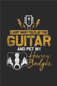 I Just Want To Play Guitar And Pet My Honey Badger