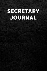 Secretary Journal